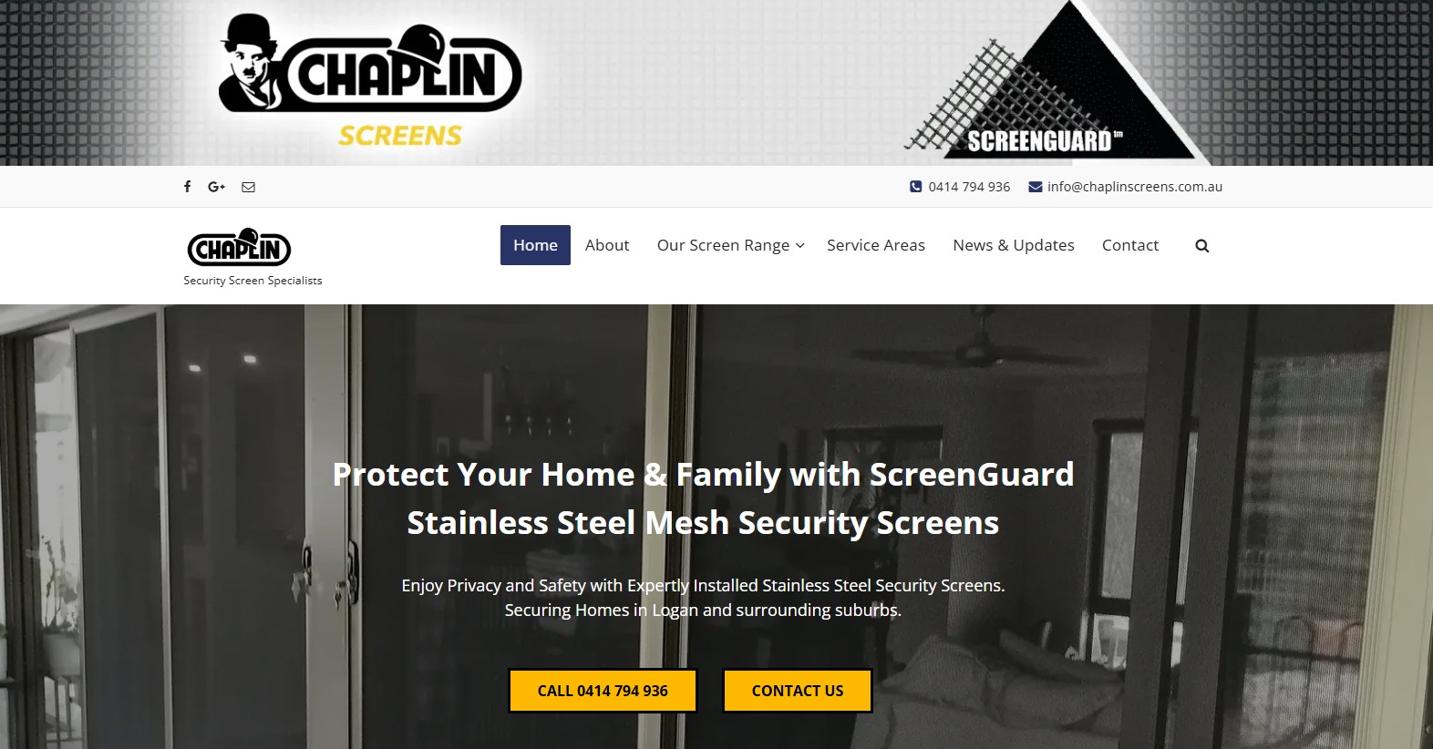 Chaplin Screens